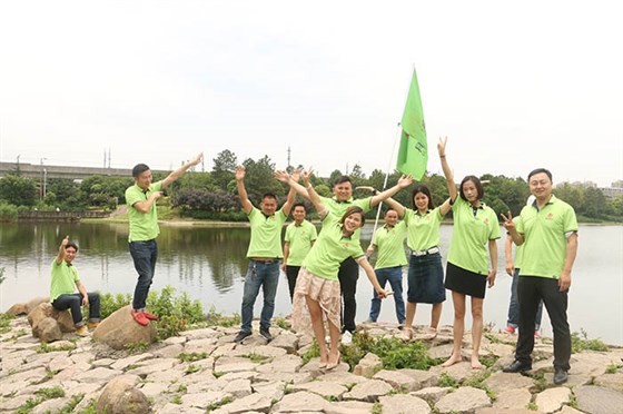 上海建均家具公司美兰湖一日游！