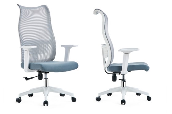 A157白框白尼龙脚蓝垫灰网背详情5