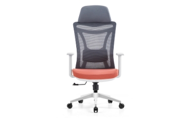 YXA285-1白框高背经理椅