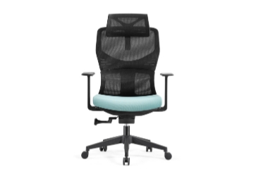 YXA669-1高配黑框高背经理椅
