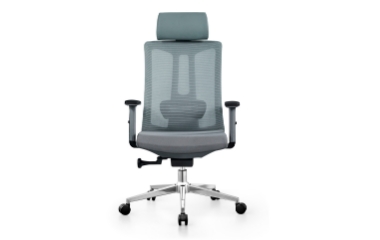 YXA811-2S高配铝合金脚高背经理椅
